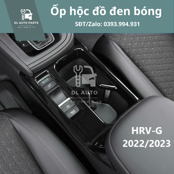 Ốp nội thất HRV đen bóng - hộc cốc